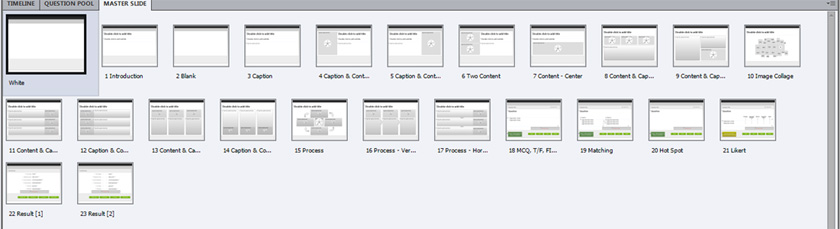 Captivate 7 Page Layouts Screenshot