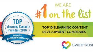 elearning industry top 10 companies sweetrush