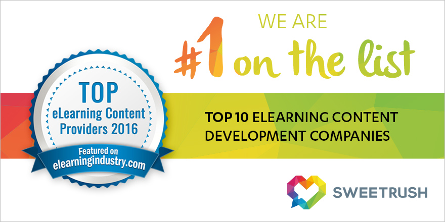 elearning industry top 10 companies sweetrush