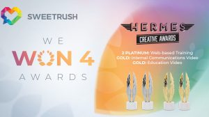 SweetRush Becomes First-Time Hermes Creative Award Winner