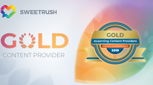 Sweetrush won Gold Award on eLearning Industry Content Providers