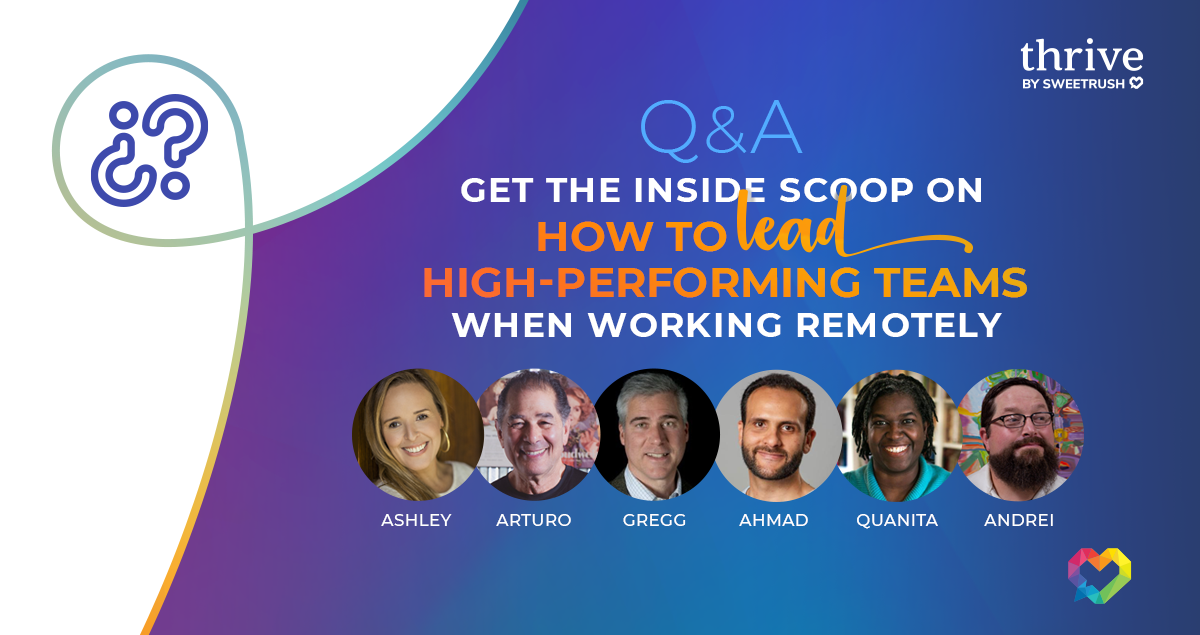 leading remote teams webinar - SweetRush Inc.