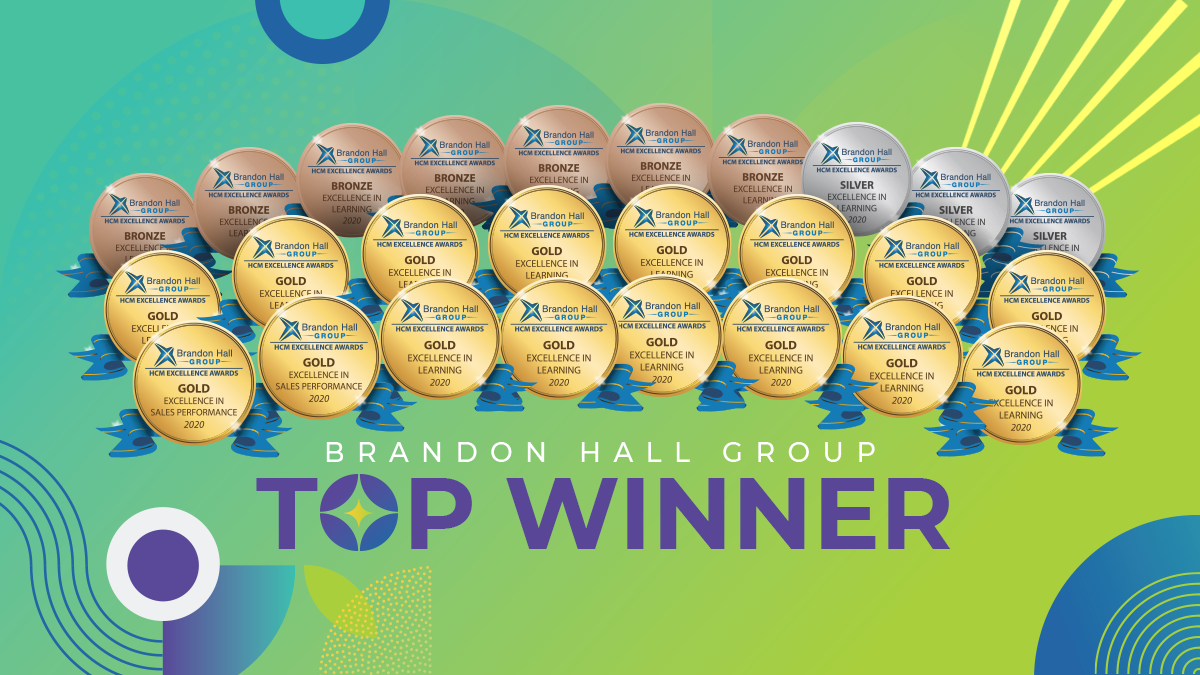 SweetRush wins 16 Gold Awards at 2020 Brandon Hall Awards