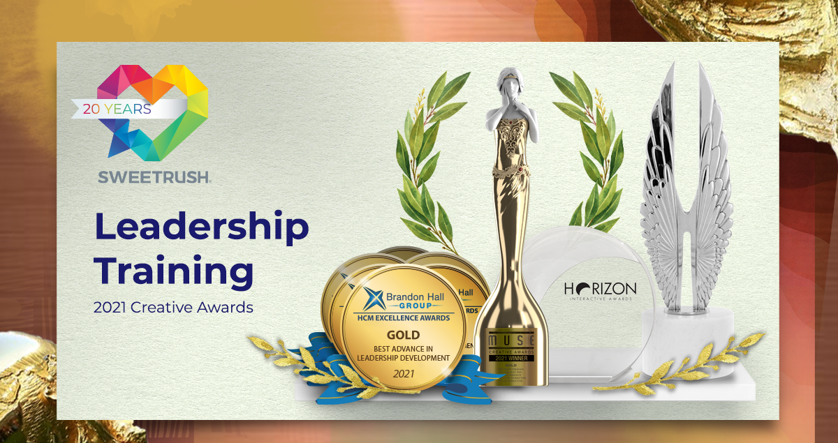 SweetRush Wins Eight Learning Awards for Leadership Training