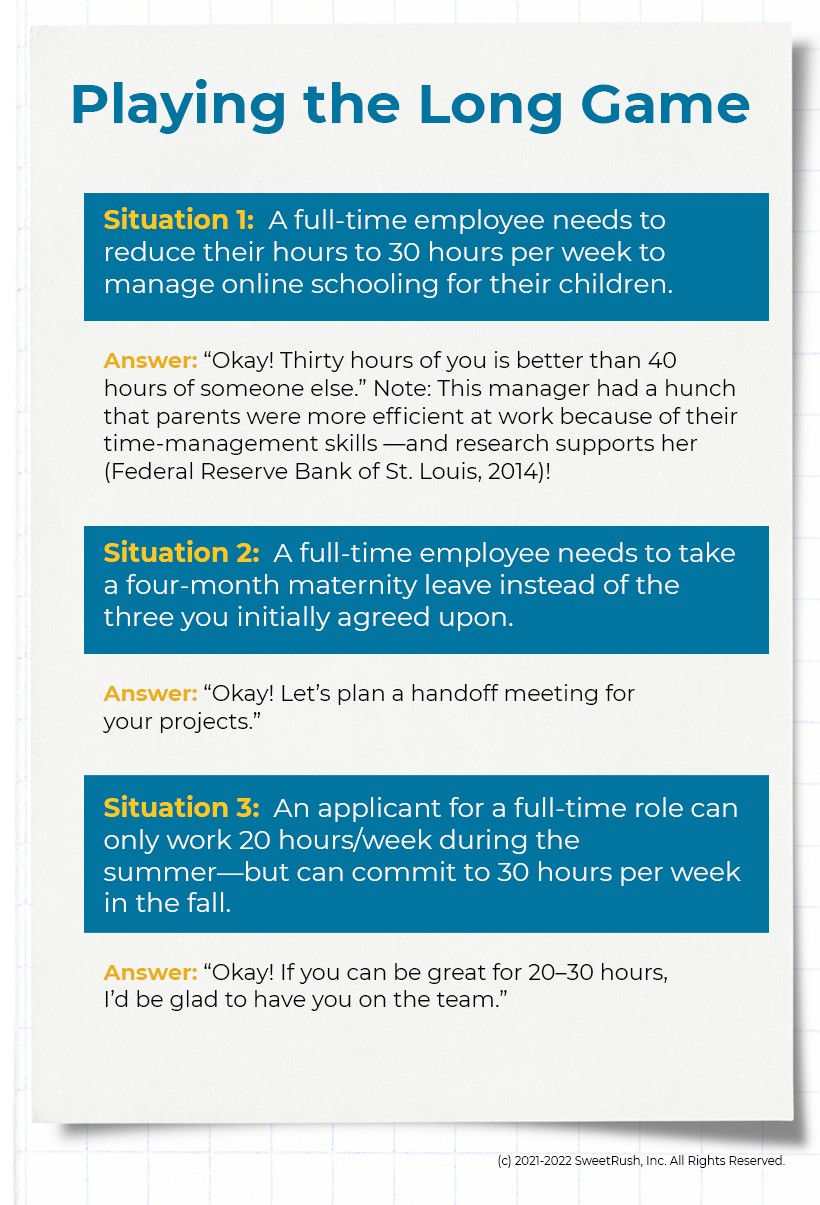 Human Centered Recruiting table