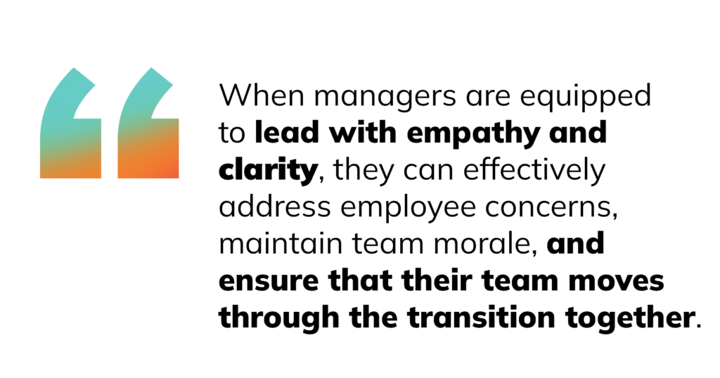 change managment blogs and case studies